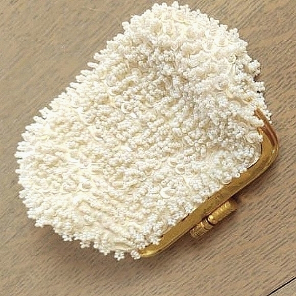 💍Host Pick Romantic Vintage Mini Beaded Clutch Purse Cottagecore Wedding - Picture 3 of 8